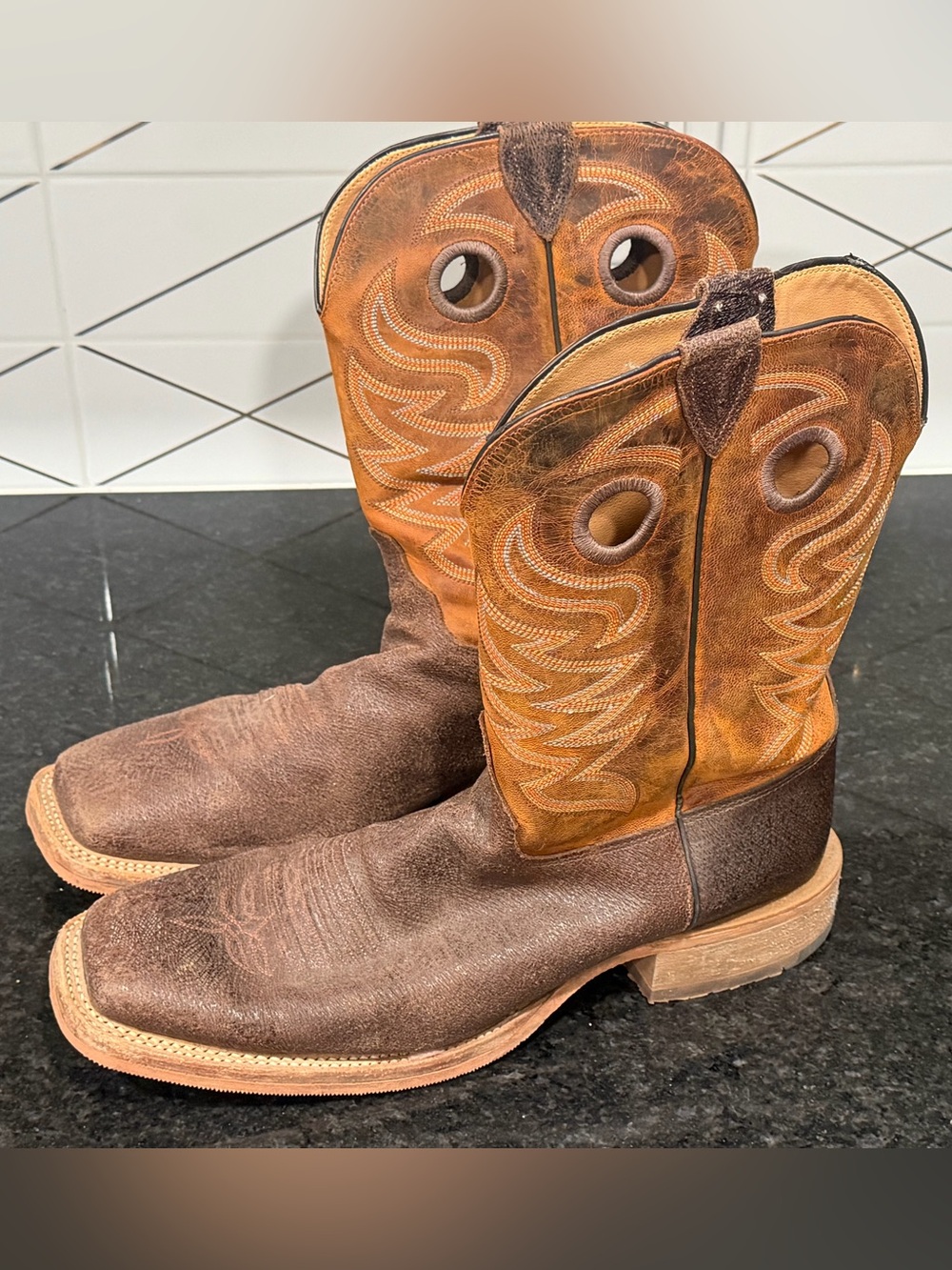 Justin Bent Rail western boots